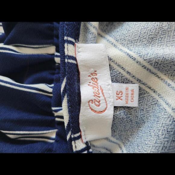 Candie's XS Blue & white striped jumper - Picture 4 of 6
